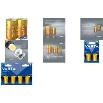 Pilha Varta 4114 LONGLIFE Baby C 1,5V – tamanho C (R14) pilha alcalina primária
