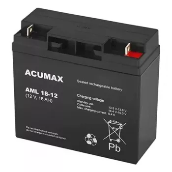 Bateria Electronic AM 18-12 VRLA AGM 12 V 18 Ah