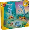 LEGO CREATOR 3 EM 1 31385 Animais marinhos: Golfinhos maravilhosos