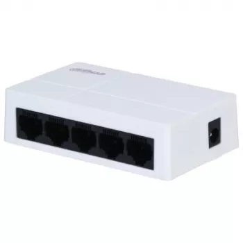Gateway de rede DAHUA SG1005L-EUR 5 portas 10/100 Mbps com 1 uplink Gigabit