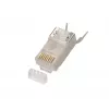 Ficha RJ45 Extralink CAT6A FTP 8P8C, transparente, Ficha/Conector fêmea, 1 unid.