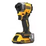 Chave de impacto 18v 3 velocidades; 208nm; mala; 2x2ah