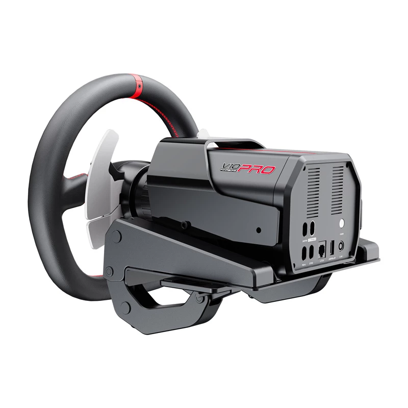 Conjunto de volante e pedais PXN V10 Pro para PC, PS4, Xbox One, Xbox Series X|S — compatível com Force Feedback, ligação USB