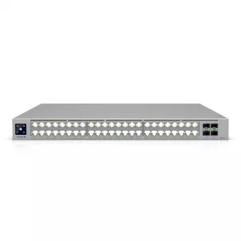Ubiquiti ECS-48-POE (2150W) ENTERPRISE-GRADE de 48 PORTAS, switch Layer 3 Etherlighting POE+++, 10 Gbe RJ45, 25G SFP28