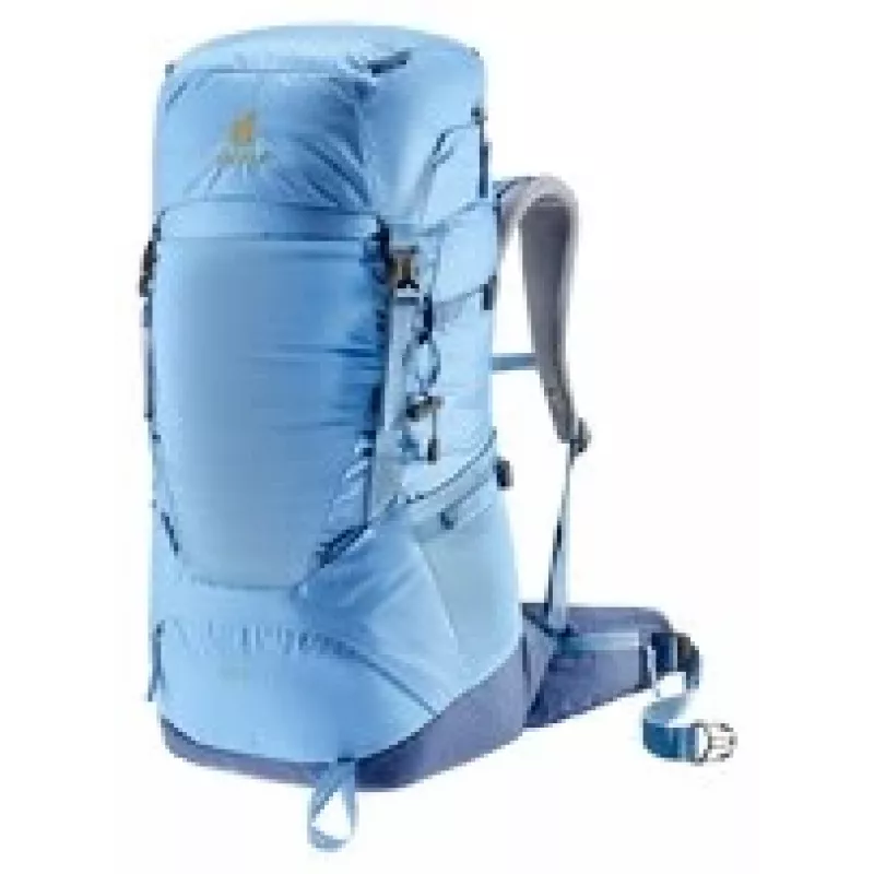 Mochila Deuter Fox 30L — estrutura interna, 30 L, 1,15 kg, abertura superior, azul