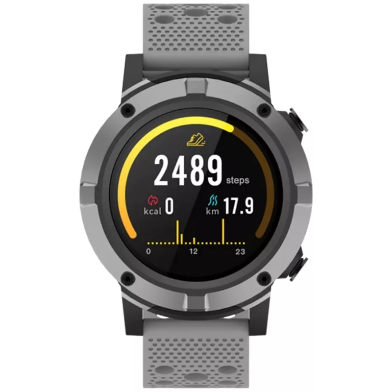 Denver SW-660 Smartwatch GPS, 1,3" AMOLED, bracelete cinzenta