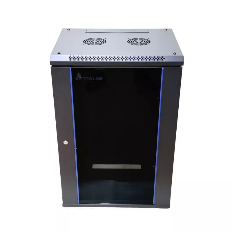 Rack de parede Extralink 18U 600x450 preto
