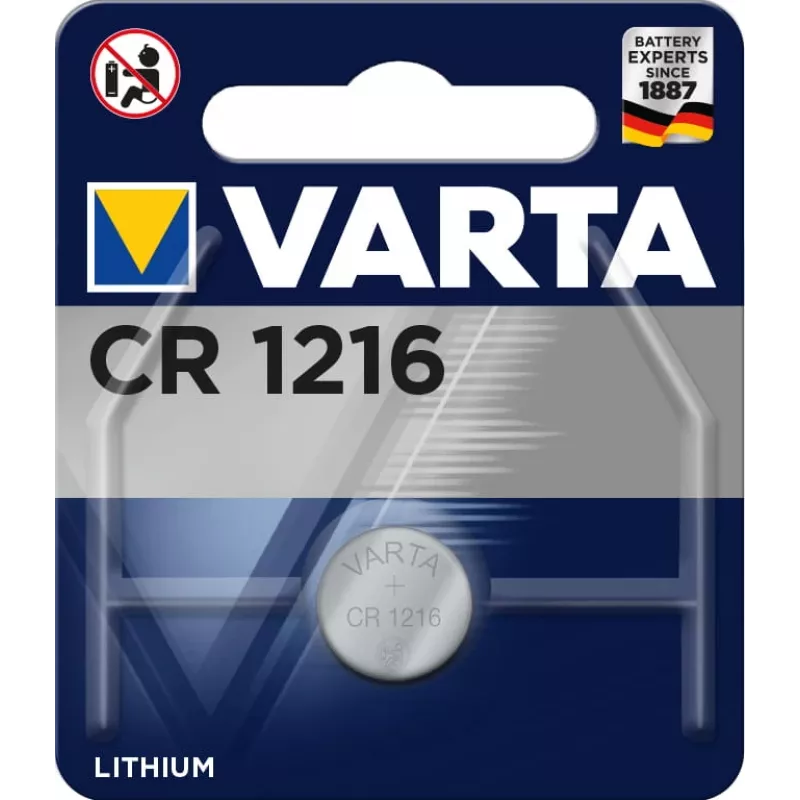 Varta CR1216 Célula eletrónica Lítio 3 25mAh Blister - Pilha - CR1216
