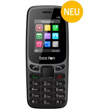 Telemóvel Bea-fon C80, ecrã de 2,4 polegadas