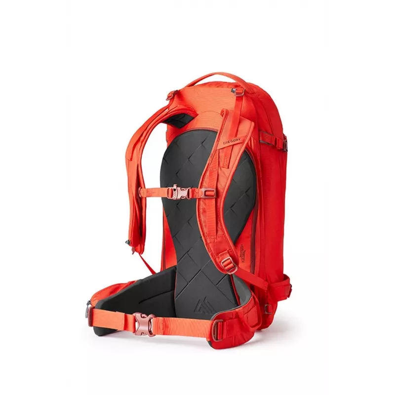 Mochila de caminhada Gregory Targhee 32 L vermelho