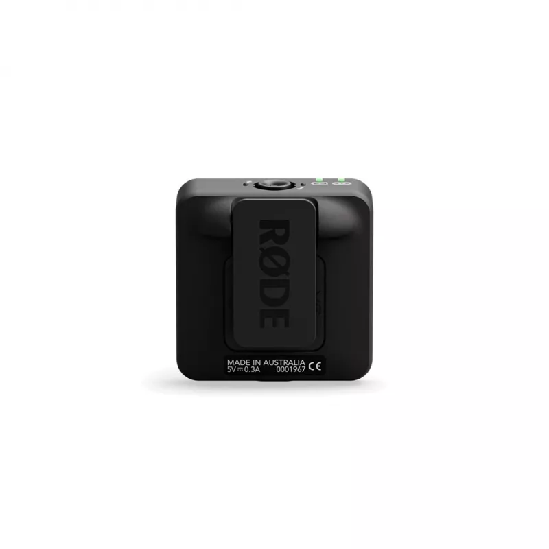 WIME RODE WIRELESS ME Sistema de microfone sem fios de canal duplo Vloggers Podcasters