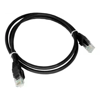 Cabo de rede Alantec KKU5CZA1 preto 0,25 m Cat5e U/UTP (UTP)