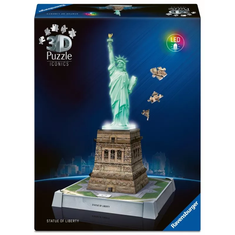 Puzzle 3D Estátua da Liberdade