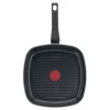 Frigideira Tefal Simply Clean B5674053, frigideira grelhador quadrada