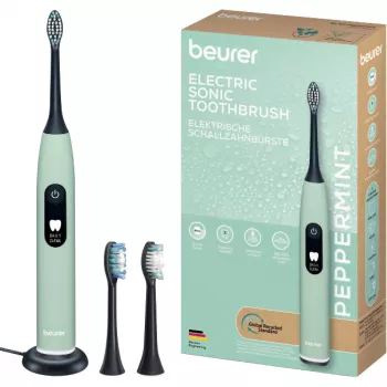 Escova de dentes Beurer SC 50 hortelã-pimenta escova de dentes sónica verde Planet 10515