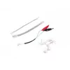 Testador de cabos de rede LANBERG NT-0501 — suporte RJ-11/RJ-12/RJ-45, comprimento máx. 250 m, bateria integrada, indicadores LED, preto