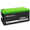 Bateria de gel Qoltec | 12V | 200Ah | GEL | 59,5 kg