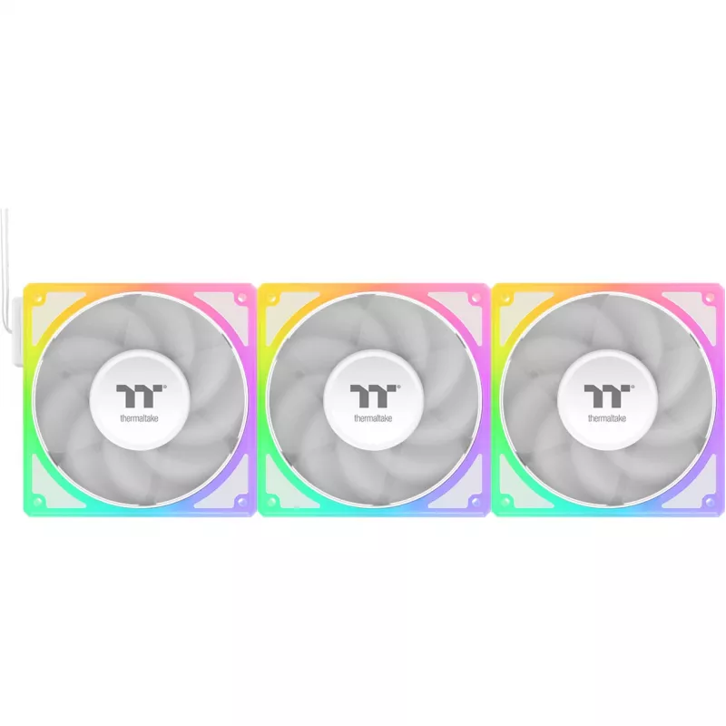 Thermaltake TOUGHFAN EX 120 ARGB Sync White, pack de 3