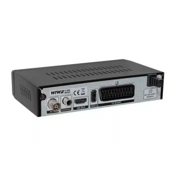 Recetor de TV WIWA H.265 MAXX — sintonizador digital DVB-T / DVB-T2 com suporte H.265 (HEVC)