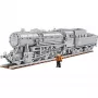 Blocos de construção COBI locomotiva de guerra série 52 2476 peças