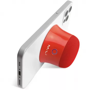 Ultron Mag Soundmate Altifalante Bluetooth magnético, vermelho