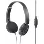 Auscultadores on-ear RF-HS-130 com fios estéreo preto arco de cabeça (RF-5152722)