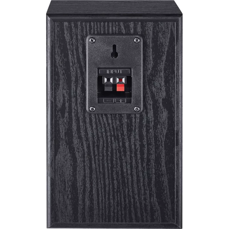 Coluna de estante Magnat Monitor S10 D preto, 2 vias, 100W (RMS 60W), 42–32000 Hz, 8 Ω, caixa MDF (par)
