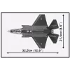 Conjunto de construção Cobi F-35A Lightning II — 605 peças, modelo à escala