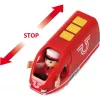Comboio a bateria World Roter, veículo de brincar vermelho