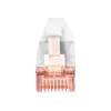 Digitus DK-1624-100S-5 Cabo de patch Slim CAT 6 U/FTP, 10 m, cinzento, pack de 5
