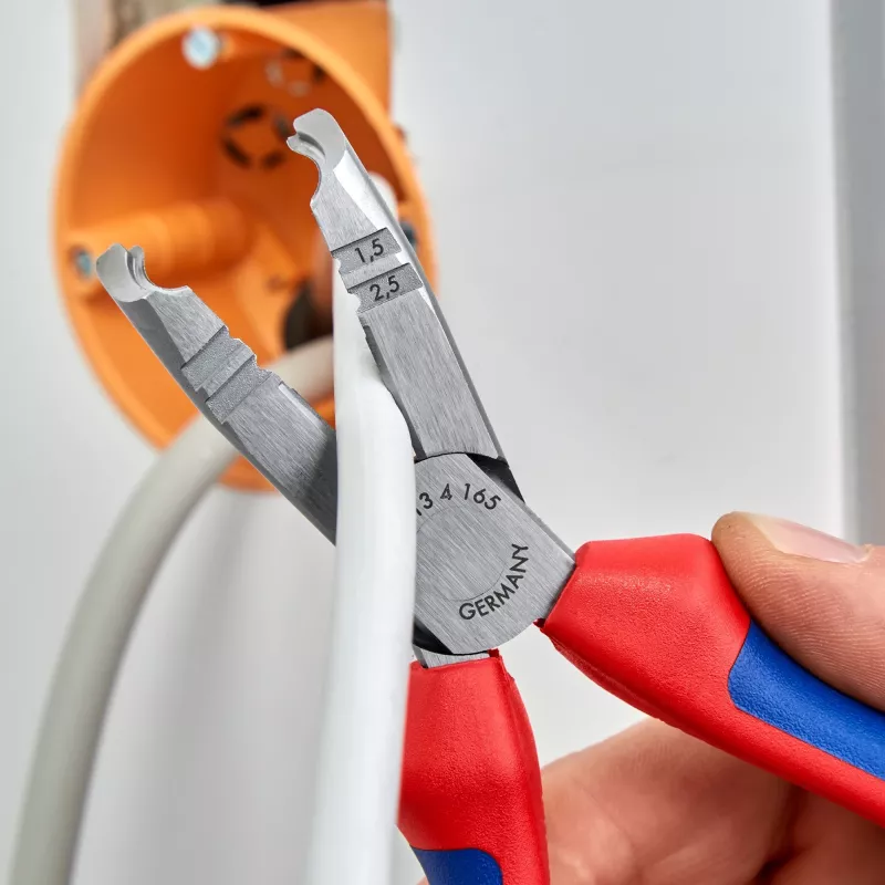 Knipex 13 42 165 Alicate Diâmetro máximo do tubo 1,3 cm Material do punho Plástico
