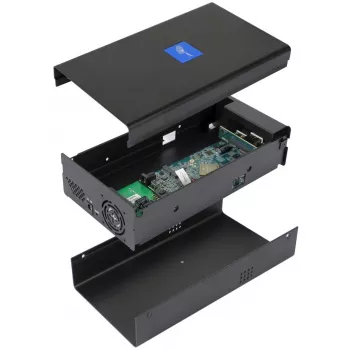 NVR Box ALLNET ALL2289-4GB com servidor Networkoptix RK3399 4GB para disco rígido/SSD de 3,5 polegadas