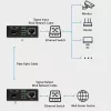 Conversor de media SWITCH Ethernet 1x RJ45 1x SFP