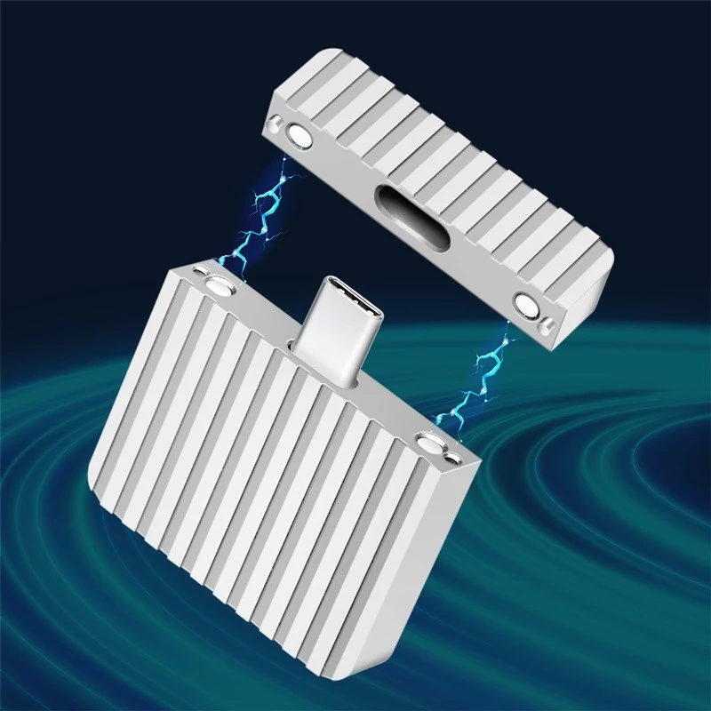 Caixa para SSD USB3.2 Gen2x1 USB-C NVM muito pequena