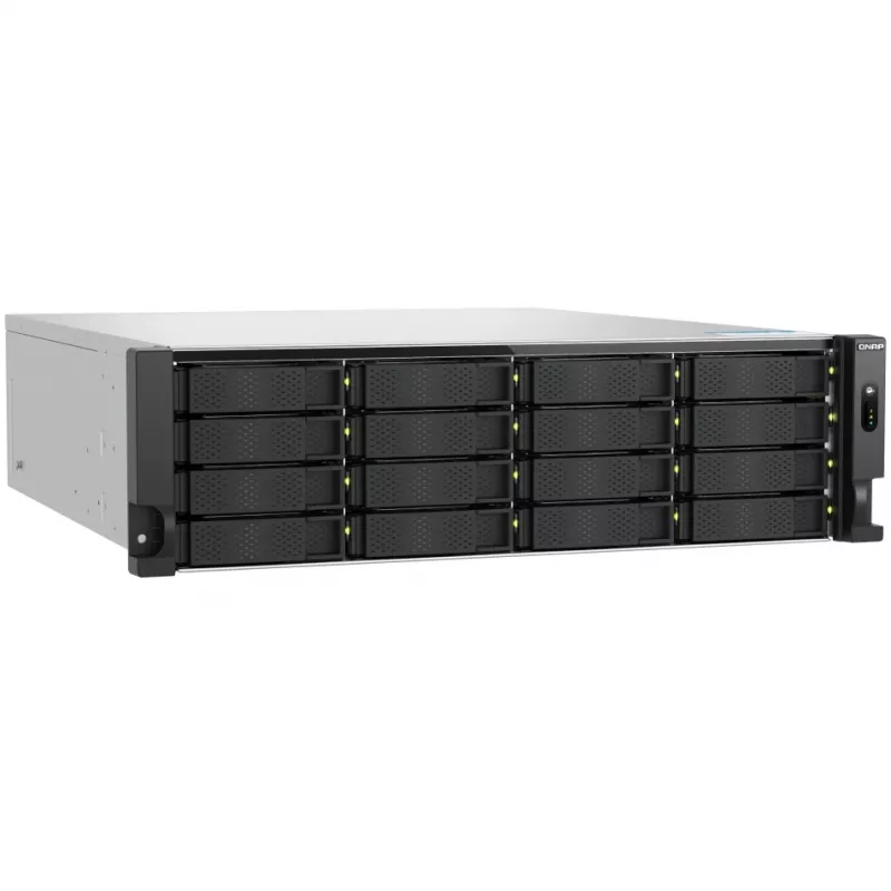 QNAP TS-H1677AXU-RP-R7-32G, servidor de armazenamento, rack (3U), AMD Ryzen™ 7, 7745, 32 GB, DDR5