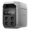 Estação de energia portátil EcoFlow DELTA 3 Plus — LiFePO4 1024 Wh, 1800 W, 4 tomadas AC, 12,5 kg