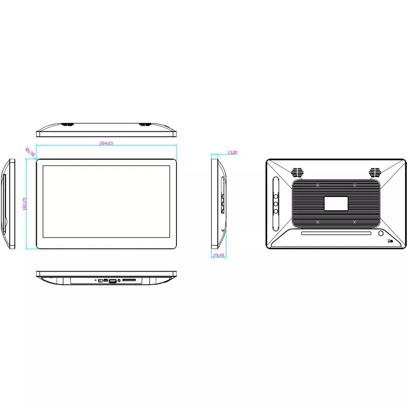 Tablet ALLNET PrimeOne-120, ecrã tátil 12