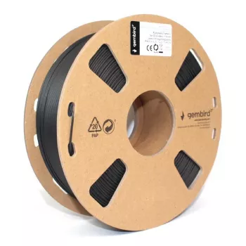 Material de impressão 3D Gembird 3DP-PLA1.75-02-CARBON