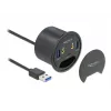 Hub USB para secretária DeLOCK 3 portas 62794