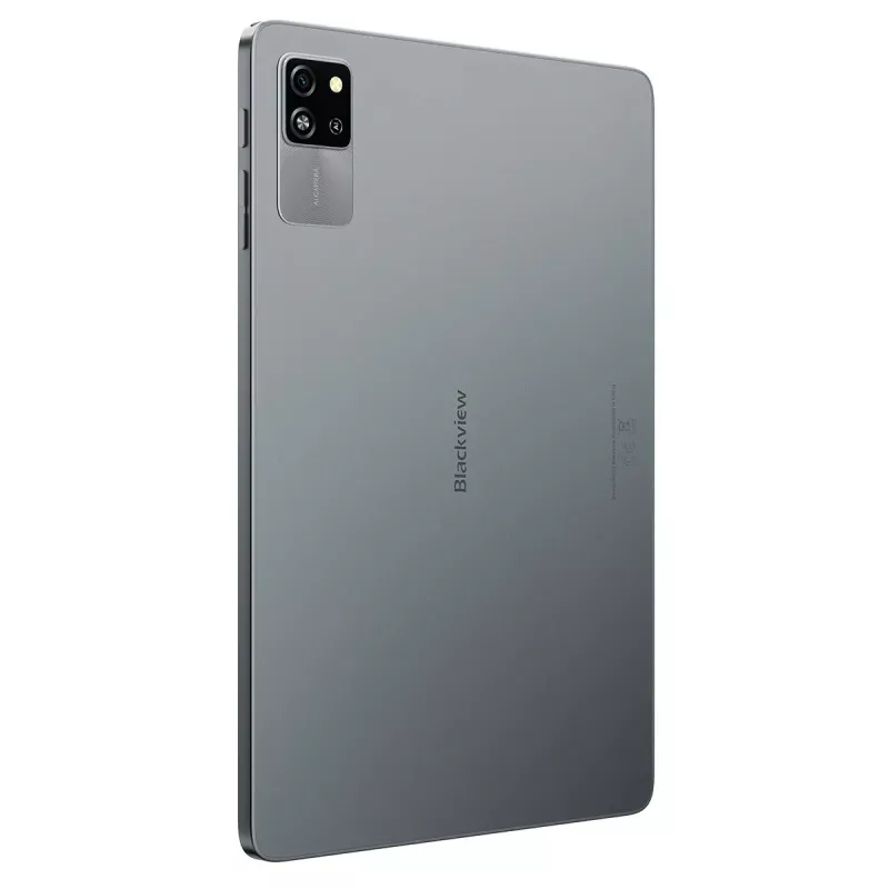 Blackview Tab 60 WiFi tablet, 10,1 polegadas (25,6 cm) HD+ IPS, Allwinner A523, 4GB RAM, 128GB, Wi-Fi 6, Bluetooth 5.2, 5100 mAh, Android 15, cinzento (Volcano Grey)