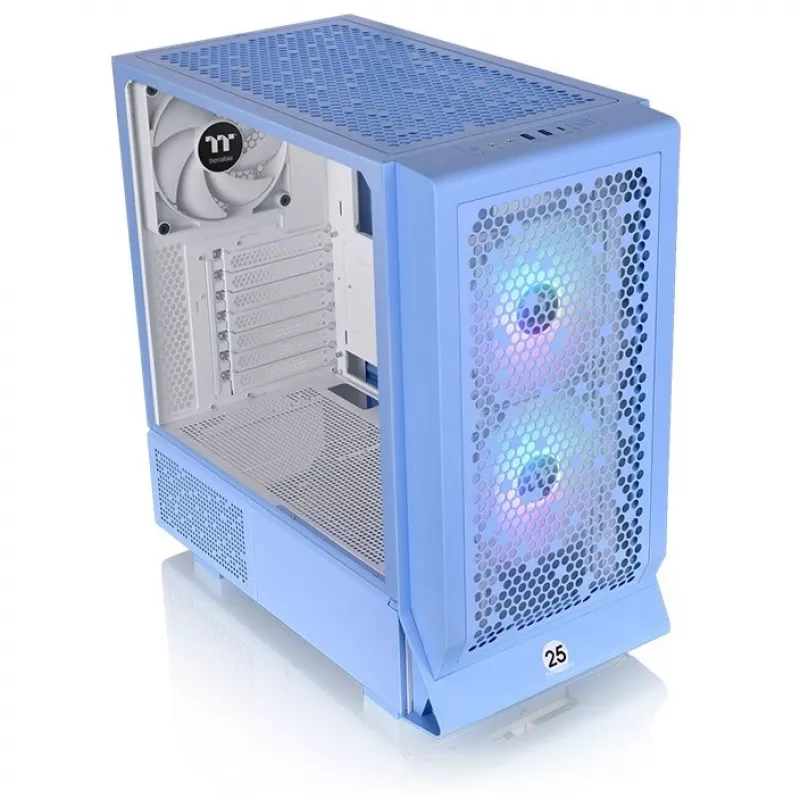 Thermaltake Ceres 330 TG - Midi Tower - PC - Azul - ATX - EATX - micro ATX - Mini-ITX - SPCC - Tempered Glass - 18,5 cm (CA-1Y2-00MFWN-00)