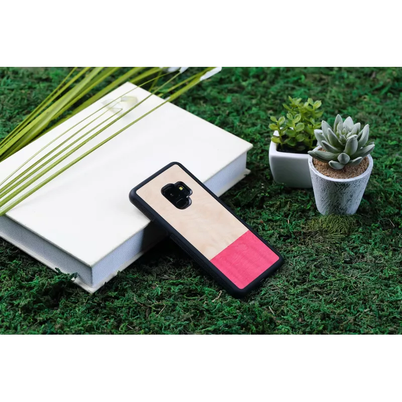 Capa para smartphone Man and Wood para Samsung Galaxy S9 — design Mismatch preto