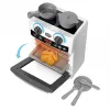 Cozinha de brincar com forno Madej 011191 – design moderno compacto, conjunto de jogo de faz de conta para crianças