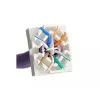 Alantec MB005-1 módulo Keystone RJ45, Cat.6A, STP, sem ferramentas, PoE+, 22-26 AWG