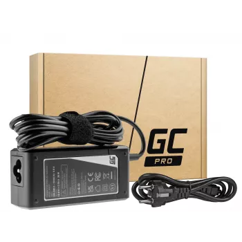 Fonte de alimentação Green Cell AD63P 36W 12V 2,58A carregador de portátil para interior, preto