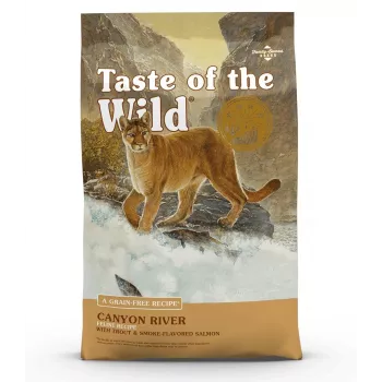 TASTE OF THE WILD Canyon River – Alimento seco para gatos – 2 kg