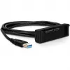 Estação de acoplamento Delock SATA HDD > USB3.0 - Controlador de armazenamento - 2.5 / 3.5 partilhado - SATA 6Gb/s - USB3.0 (61858)