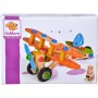 Constructor autocarro de dois pisos, brinquedo de construção 85 peças