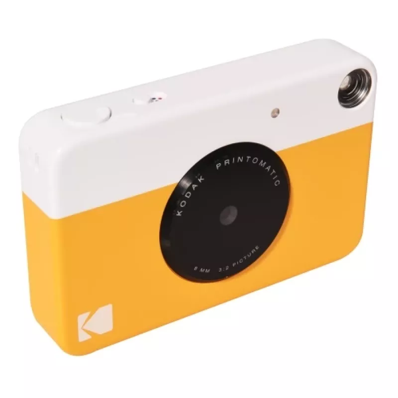 Máquina fotográfica instantânea Kodak PRINTOMATIC, 2x3'', Amarelo