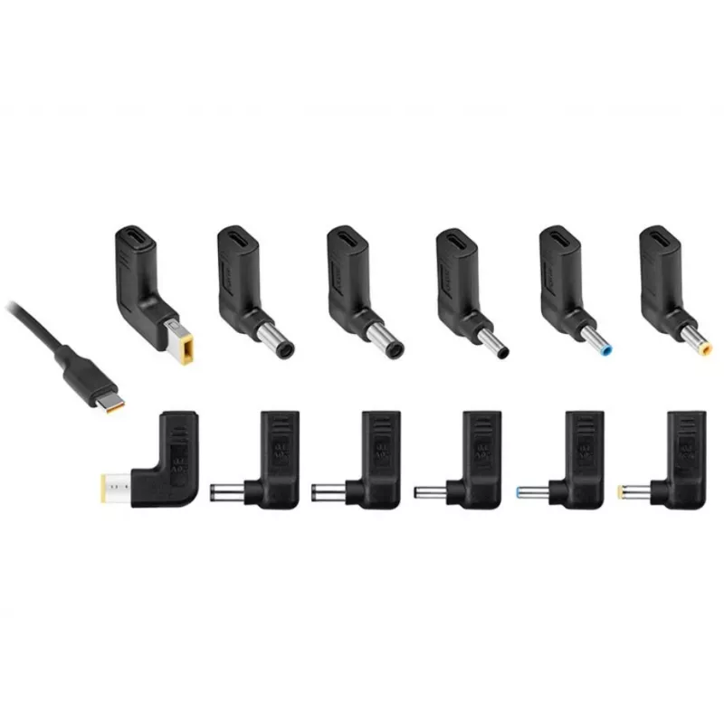 Fonte de alimentação para portátil Prime 65W universal 7w1
